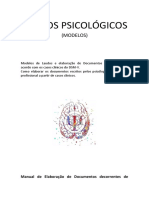 Laudo de Avaliação Psicológica para Autismo e Síndrome de Kleefstra