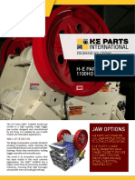 H-E Parts Flyer Jaw Crusher