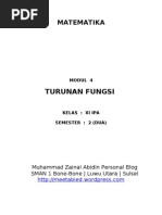 Download Modul Matematika Kelas Xi Turunan Fungsi by Dwi Marga SN60138936 doc pdf