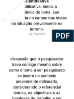 Justificativa e Problematização