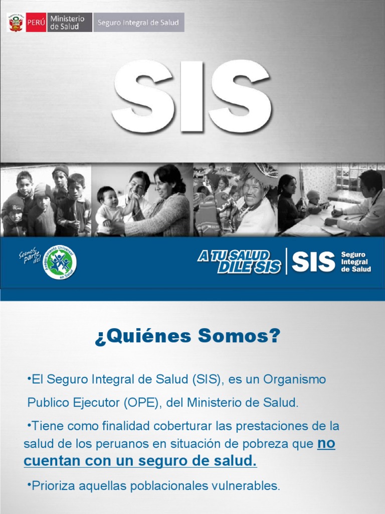 Seguro Integral de Salud en Perú | PDF | Ciencias de la Salud | Cuidado ...