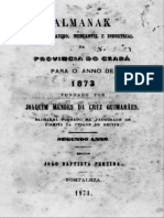 AlmanakProvinciaCeara - 1873