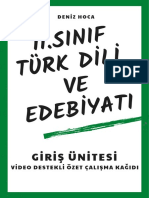 11.sınıf Edebiyat Giriş Ünitesi