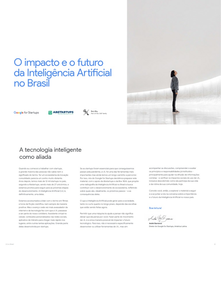 O Impacto e o Futuro Da Inteligência Artificial No Brasil | PDF ...