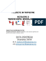 Activitat 3. Tradicions Badalonines I Manualitat Dimoni