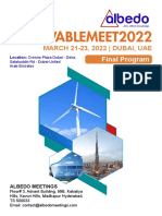 RENEWABLEMEET2022 Albedo Program V003