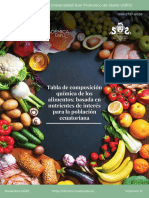 Tabla Composición de Alimentos-Tcqa - Usfq