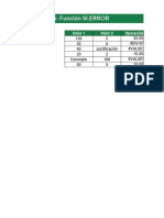 Ejercicio Error y Analisis