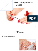 Passo a Passo Para Pintar as Unhas