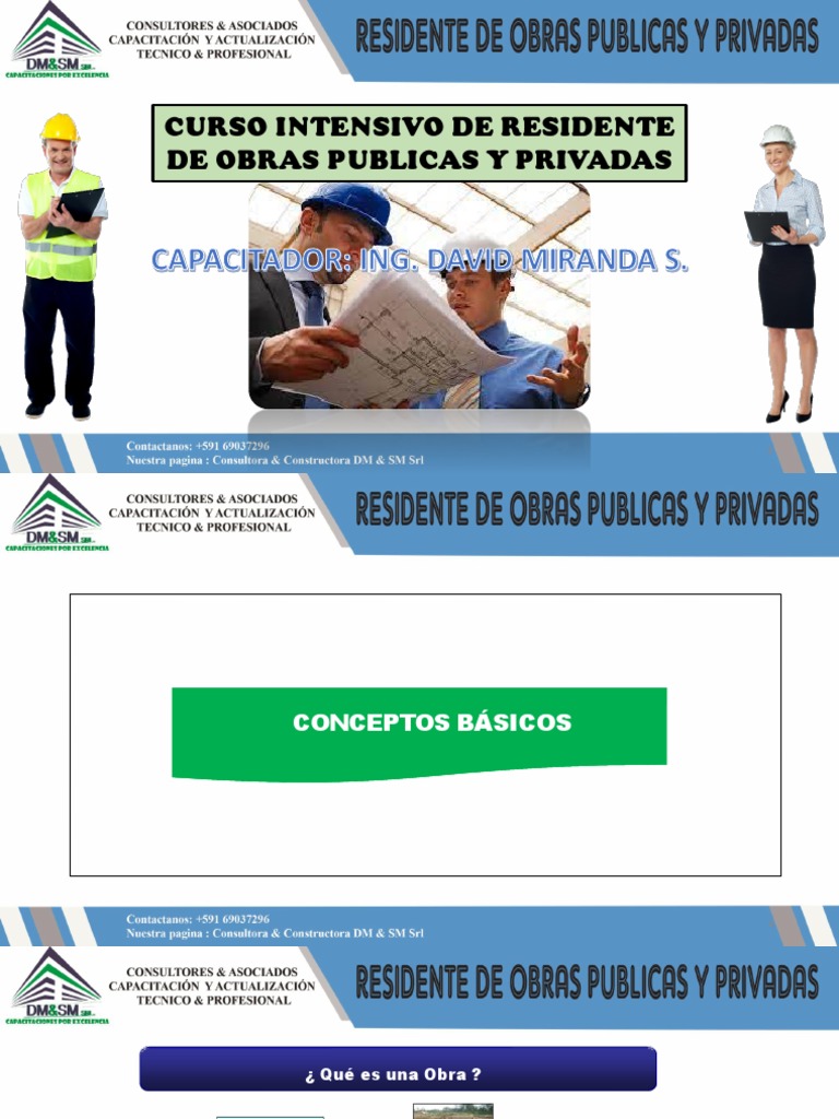 Curso de Residente de Obras Públicas | PDF | Planificación | Business