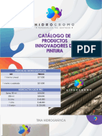Catálogo - Insumos & Pinturas Especiales Hidrocromo Julio 2022