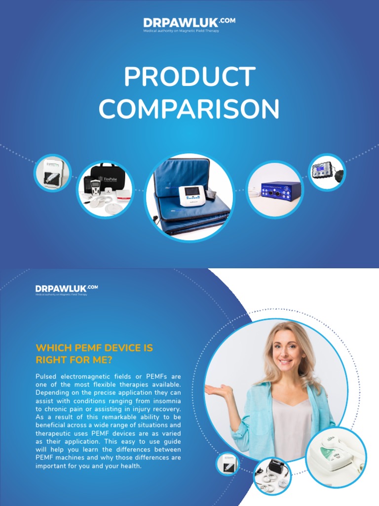 PEMF Product Comparison PDF Frequency Hertz