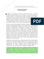 Política de Saneamento no Brasil: influência externa e modelo empresarial (1971-1986