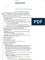 Estructura normativa Perú