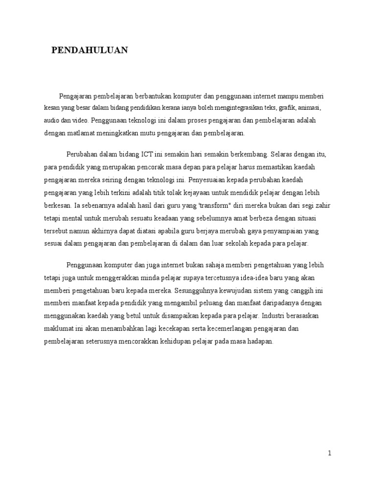 Teknologi Maklumat Dalam Pendidikan Pdf