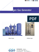 GSA Nitrogen Gas Generator Catalog