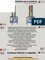 Prensa hidráulica para cutelaria