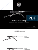 BROWNING .50 M2 MACHINE GUN PARTS CATALOG