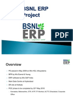 BSNL ERP Project - Overview