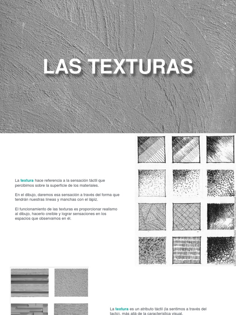 Texturas | PDF