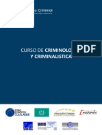 Curso de Criminologia y Criminalistica