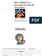 Métodos Cualitativos y Cuantitativos para La Toma de