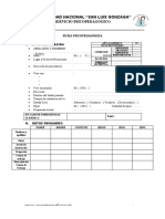 Ficha A - Psicopedagógico