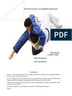 Origen y Desarrollo Del Judo Internacional y en La República Dominicana