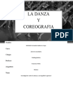 Trabajo de La Danza y Coreografia