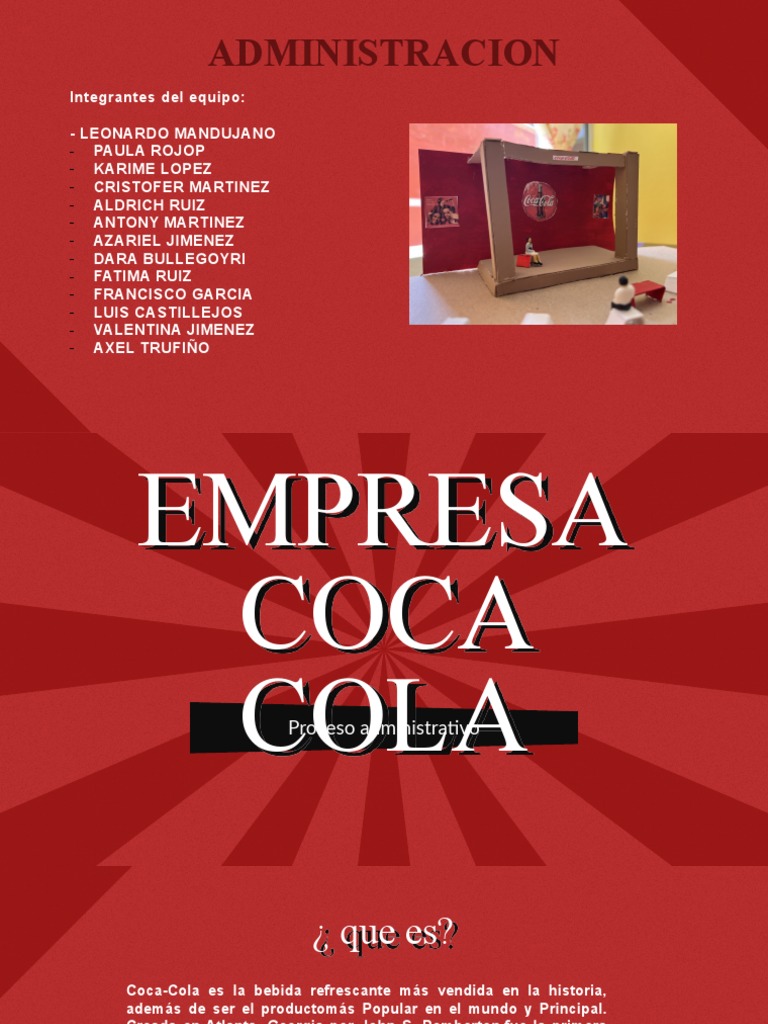 Empresa Coca Cola | PDF | Coca Cola | Refresco