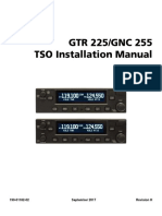 GTR 225/GNC 255 TSO Installation Manual: 190-01182-02 September 2017 Revision H