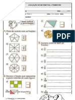 Avaliação de Matematica 2022 - 5 Ano