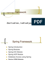 Spring Presentation
