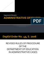 DepEd Administrative Offenses Guide