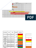 Diagrama de Grantt (Planear Un Show)