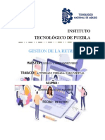 Instituto Tecnológico de Puebla: Gestion de La Retribucion