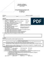 PT - Filipino 5 - Q1