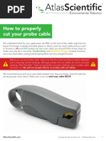 How To Properly Cut Probe Cables