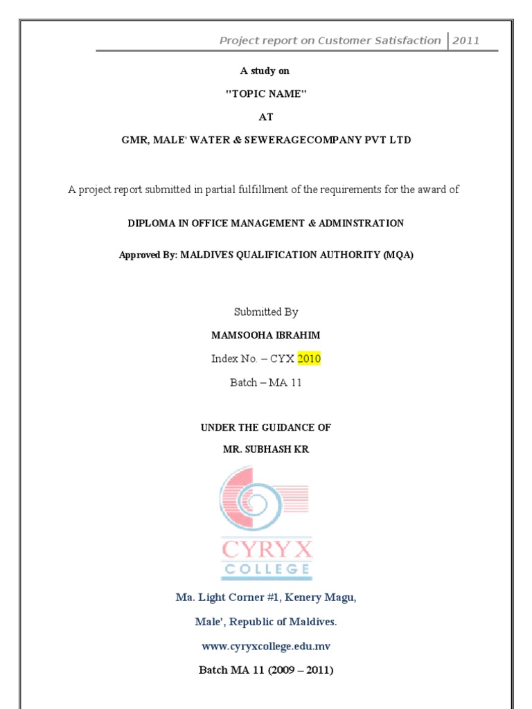 Basic Format of Project | PDF | Parental Leave | Airport