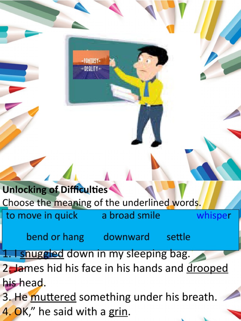 The Tooth Fairy Distinguishing Between Reality and Fantasy in a