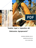 Analisis Legal e Impositivo Del Fideicomiso Agropecuario
