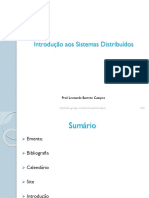 Sistemas Distribuídos Aula 01