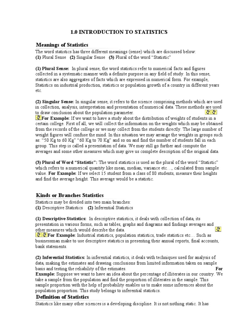 Understanding Statistics: Definitions & Types | PDF | Arithmetic Mean ...