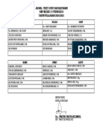 Jadwal Piket Guru Dan Karyawan