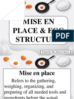 Lesson 2 - Mise en Place Egg Structure