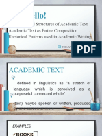 Academic Text