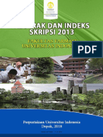 Judul Dan Abstrak Skripsi UI 2013