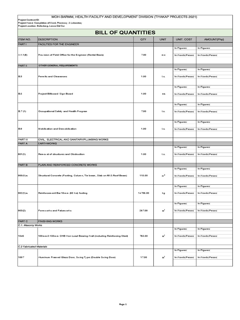 3 Balindong District Hospital Completion Of Ward Pharmacy And
