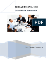 Administración de Personal II 2022