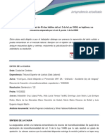 Laboral El Término de Caducidad de 45 Días Hábiles Del Art. 3 de La Ley 10456 Es Legítimo y Se Encuentra Amparado Por El Art 8 Punto 1 de La CIDH